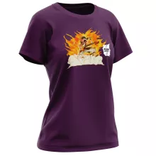 T-shirt Femme Natsu « Allumer le Feu !! » – Parodie Fairy Tail