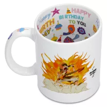 Mug Natsu « Allumer le Feu !! » – Parodie Fairy Tail