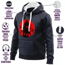 Sweat-Shirt à capuche samurai-tshirt « The last Samurai » – Parodie Japon Culture