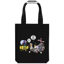 Sac Tote Bag en coton Bio Parodies Manga