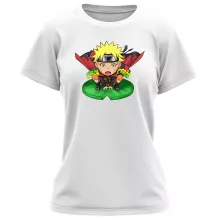 T-shirt Femme « Crôa Crôa No Jutsu !! » – Parodie Naruto
