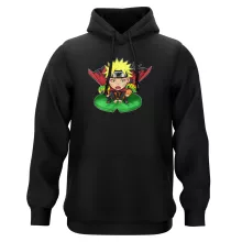 Sweat à capuche « Crôa Crôa No Jutsu !! » – Parodie Naruto