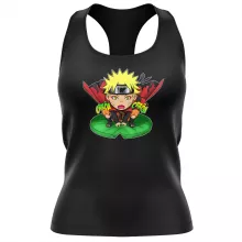 Débardeur Femme « Crôa Crôa No Jutsu !! » – Parodie Naruto