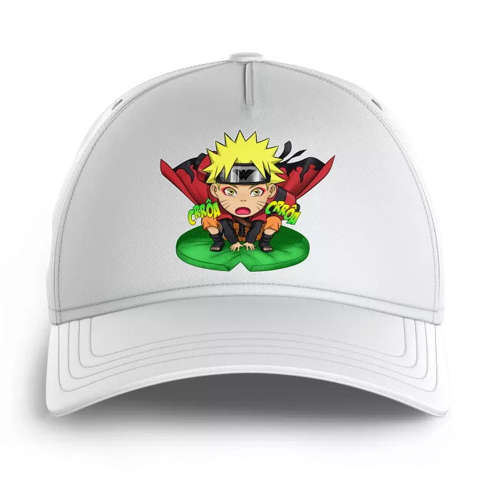 Casquettes Enfants Parodie Naruto Crôa Crôa No Jutsu !! - Naruto en Mode Sennin