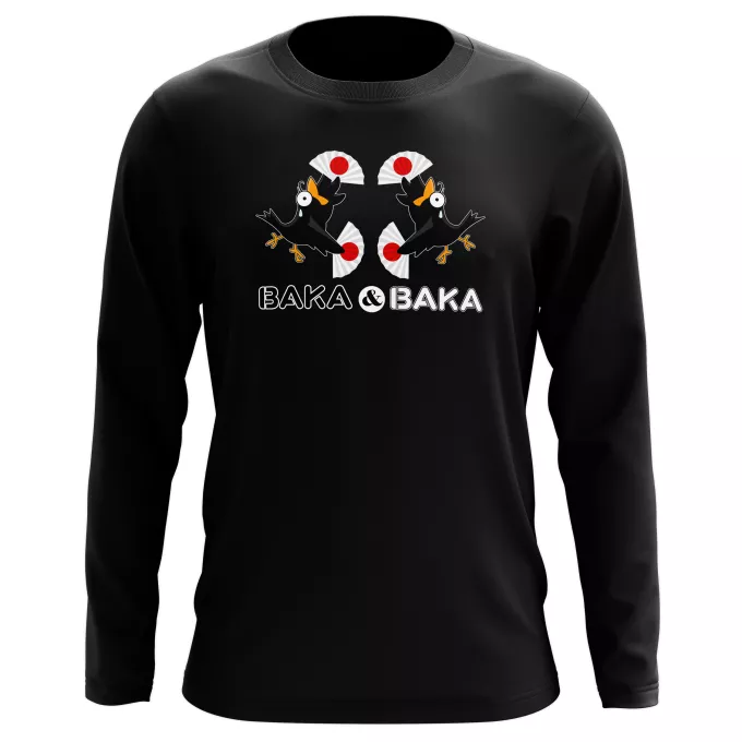 Langarm T-shirts Parodie auf Baka Baka Baka Baka Fiesta (DUO) - Manga
