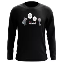 T-Shirt à manches longues Camus « Des Relations glaciales entre un Maître et son élève ! » – Parodie Saint Seiya