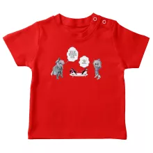 T-shirts bébé Parodies Manga