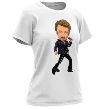 T-shirt Femme Caricature Stars « Caricature SD Manga Stars Vol.1 ! » – Parodie Caricature de Stars