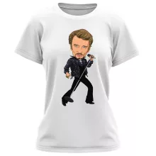 T-shirt Femme Caricature Stars « Caricature SD Manga Stars Vol.1 ! » – Parodie Caricature de Stars
