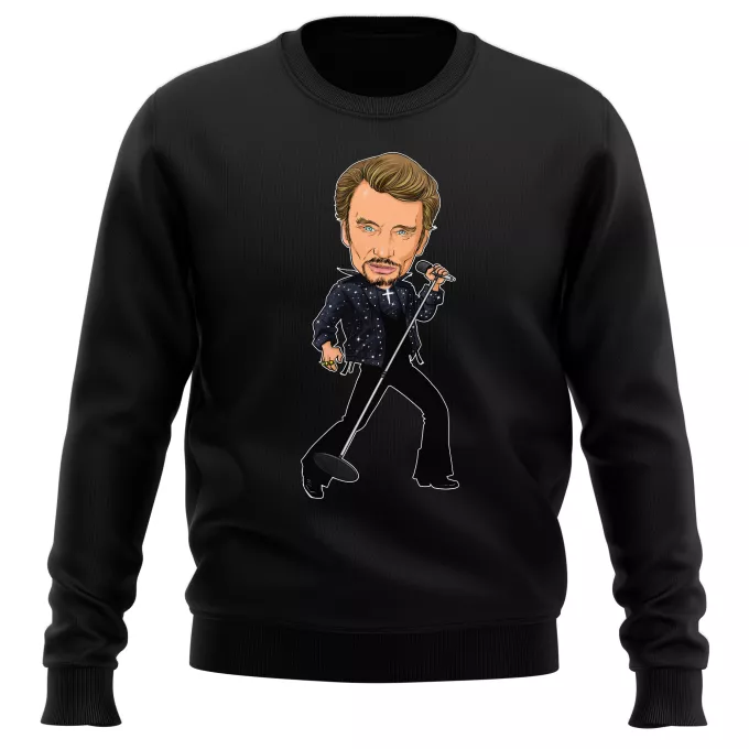 Pulls Parodie Caricature de Stars Caricature SD Manga Stars Vol.1 ! - Caricature Stars - Johnny Hallyday