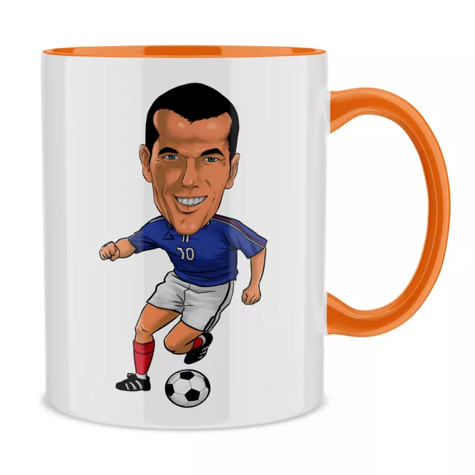 Mugs Parodie Caricature de Stars Caricature SD Manga Stars Vol.8 ! - Caricature Stars - Zinedine Zidane