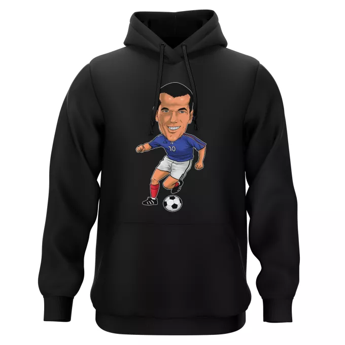 Sweat-shirts à Capuche Parodie Caricature de Stars Caricature SD Manga Stars Vol.8 ! - Caricature Stars - Zinedine Zidane