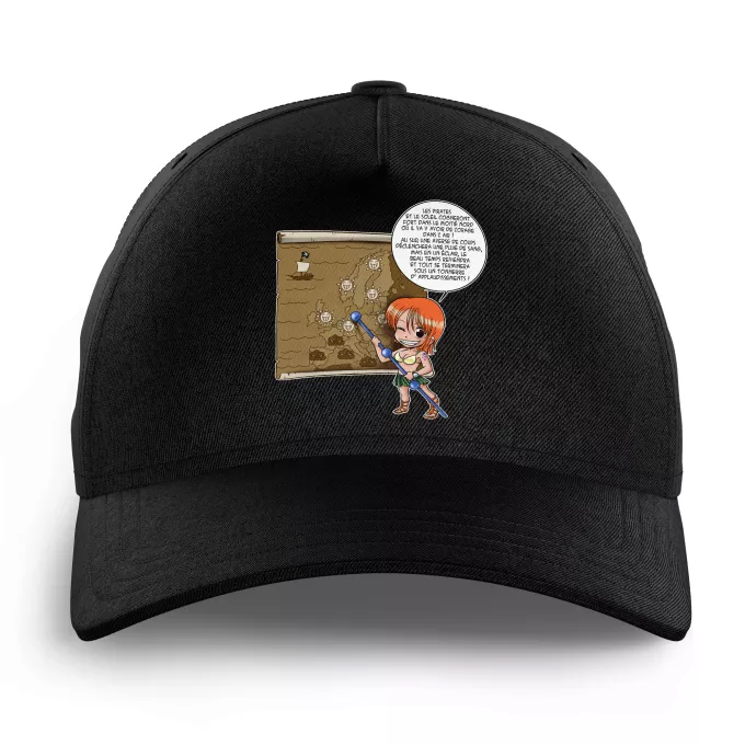 Casquettes Enfants Parodie One Piece Les prévisions de Météo Pirate pour le prochain épisode ! - Nami