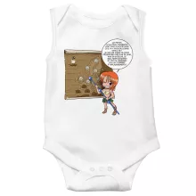Body bébé Nami « Les prévisions de Météo Pirate pour le prochain épisode ! » – Parodie One Piece