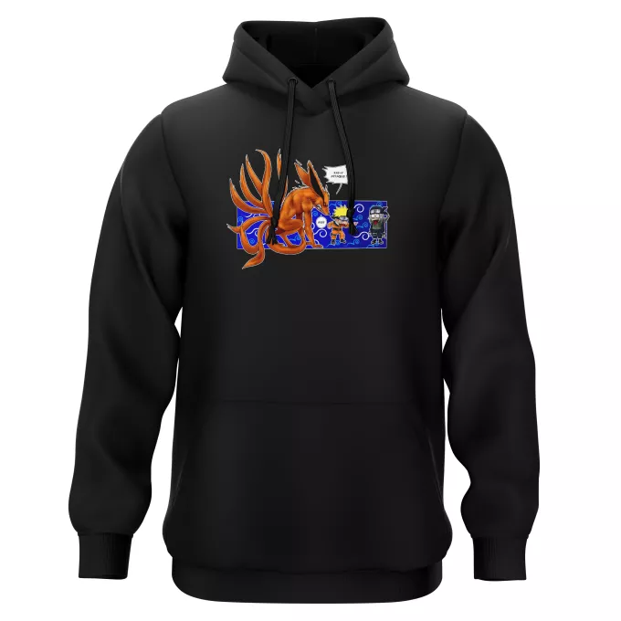 Felpe con cappuccio Paoridia Naruto Naruto e Kyubi