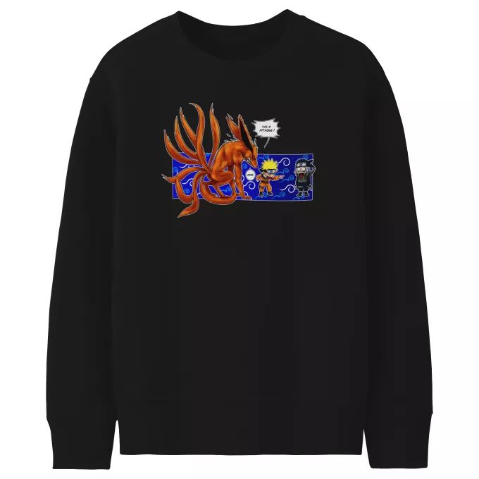Felpe Bambini Paoridia Naruto Naruto e Kyubi