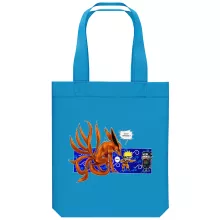 Borsa Tote Bag in cotone organico Parodie di Manga