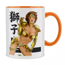 Mug Manga « La Sublime Indra née sous le signe du Lion ! » – Parodie Cosplay Girls