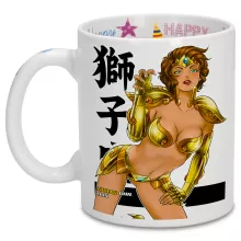 Mug Manga « La Sublime Indra née sous le signe du Lion ! » – Parodie Cosplay Girls