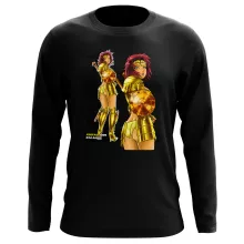 T-Shirt à manches longues Manga « La Sublime Eva née sous le Signe de la Balance ! » – Parodie Cosplay Girls