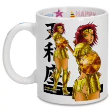 Mug Manga « La Sublime Eva née sous le Signe de la Balance ! » – Parodie Cosplay Girls