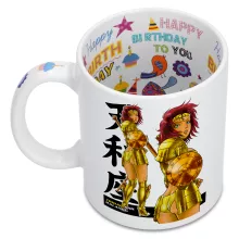 Mug Manga « La Sublime Eva née sous le Signe de la Balance ! » – Parodie Cosplay Girls