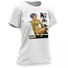 T-shirt Femme Manga « La Sublime Mina née sous le Signe du Cancer ! » – Parodie Cosplay Girls