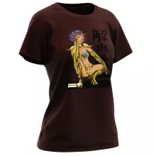 T-shirt Femme Manga « La Sublime Mina née sous le Signe du Cancer ! » – Parodie Cosplay Girls