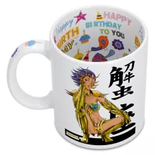 Mug Manga « La Sublime Mina née sous le Signe du Cancer ! » – Parodie Cosplay Girls