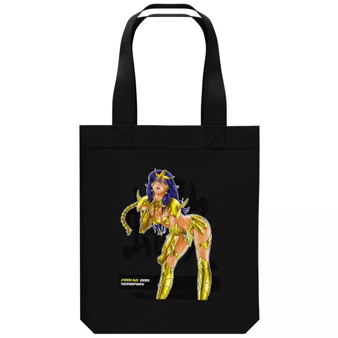 Sac Tote Bag en coton Bio Parodie Cosplay Girls La Sublime Taniya née sous le Signe du Scorpion ! - Manga - Cosplay Girls