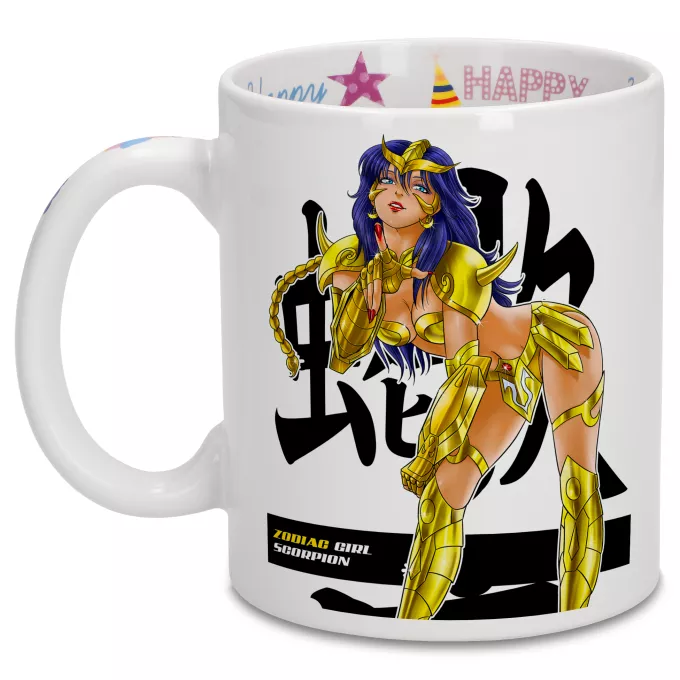 Mugs Anniversaire Parodie Cosplay Girls La Sublime Taniya née sous le Signe du Scorpion ! - Manga - Cosplay Girls
