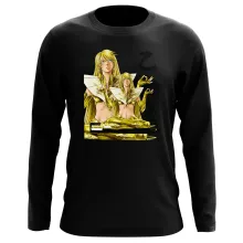 T-Shirt à manches longues Manga « La sublime Alyzée née sous le signe de la Vierge ! » – Parodie Cosplay Girls