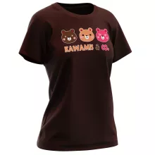 T-shirt Femme « Kawamis and Co. Vol.1 (Pinky, Browny et Caramel) ! » – Parodie Kawaii Kao