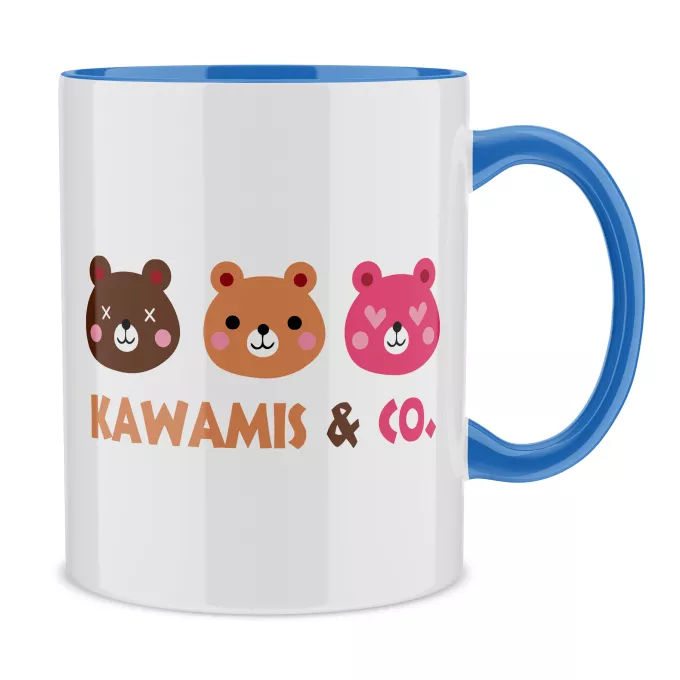 Mugs Parodie Kawaii Kao Kawamis and Co. Vol.1 (Pinky, Browny et Caramel) !