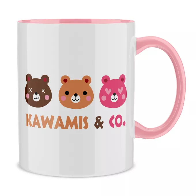Mugs Parodie Kawaii Kao Kawamis and Co. Vol.1 (Pinky, Browny et Caramel) !