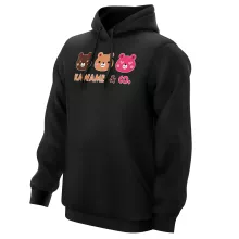 Sweat à capuche « Kawamis and Co. Vol.1 (Pinky, Browny et Caramel) ! » – Parodie Kawaii Kao