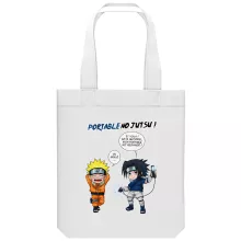 totebag « Portable No Jutsu ! » – Parodie Naruto
