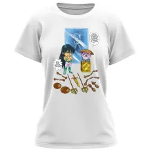 T-shirt Femme Shiryu « Un choix très difficile... » – Parodie Saint Seiya