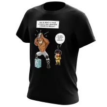 T-shirt Cassios « L'armure de Pégase a choisi son nouveau maître... » – Parodie Saint Seiya
