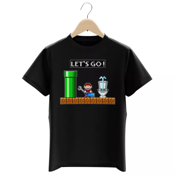 Magliette per bambini e ragazzi Paoridia Super Mario Super Mario