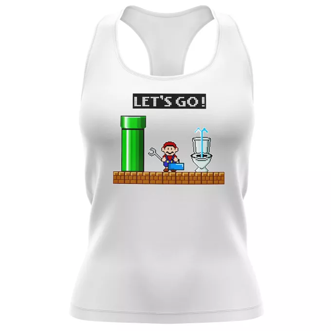 Canotte da Donne Paoridia Super Mario Super Mario