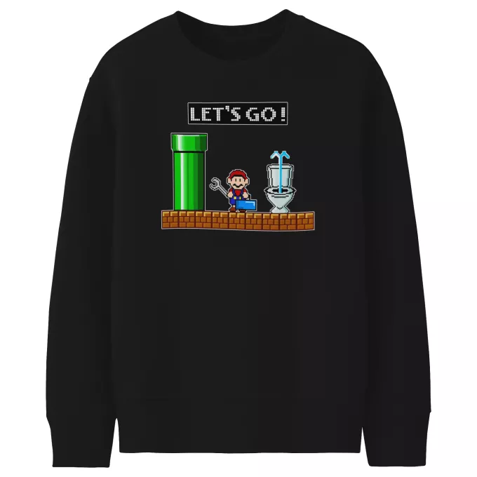 Felpe Bambini Paoridia Super Mario Super Mario