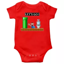 Short sleeve Baby Bodysuits Video Games Parodies