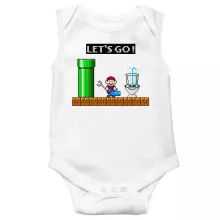 Body bebè senza maniche – Parodia dei Super Mario