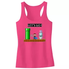 Canotta per bambine e ragazze – Parodia dei Super Mario
