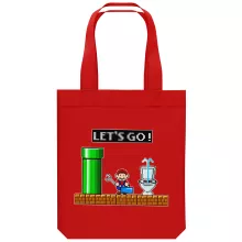 biologisch katoenen draagtas (Tote Bag) Videospelletje Parodieën