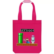Shopper (Tote Bag) aus Bio-Baumwolle Videospiel-Parodien