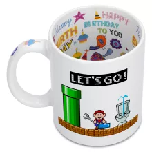 Tazza – Parodia dei Super Mario