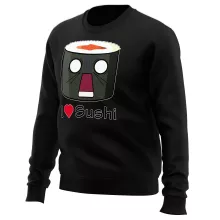 Pull « I Love Sushi ! NOOOO !! » – Parodie Japon Culture