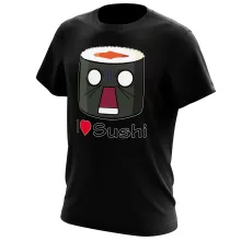 T-shirt « I Love Sushi ! NOOOO !! » – Parodie Japon Culture